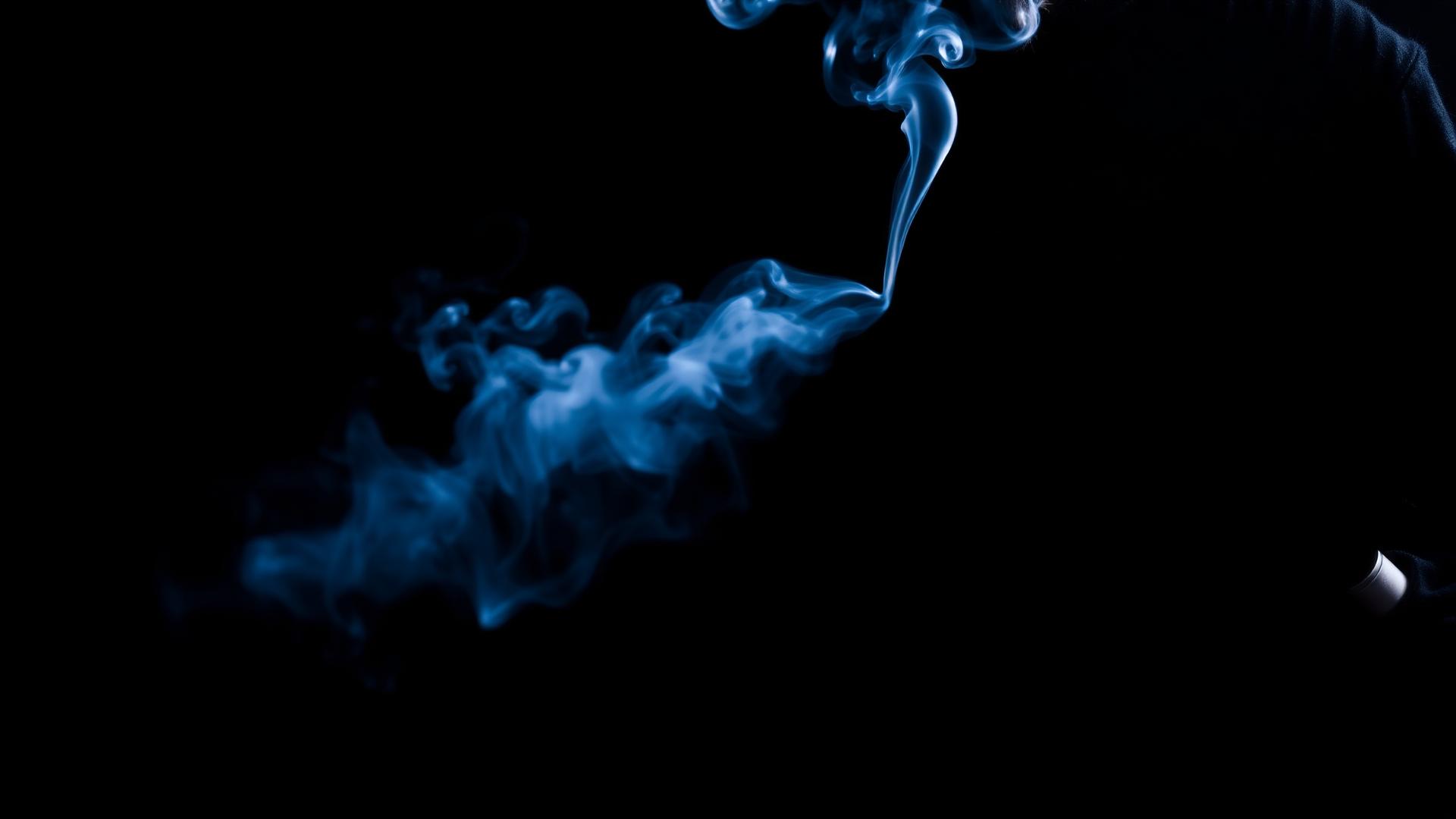 Vape cloud background